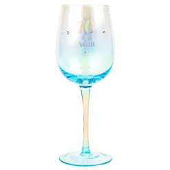 70th Wine Holographic Glass