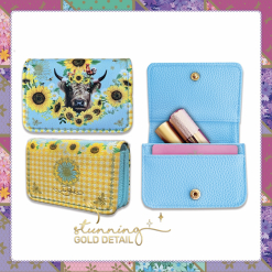 Card Wallet with gold logo Sunny Highland