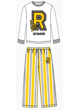 Youth AFL Pyjama Set – Richmond