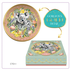 Ceramic Trinket Dish Koala Cuddles