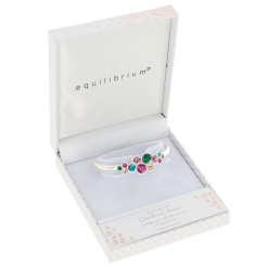 Equilibrium Glam Rox Bangle Silver