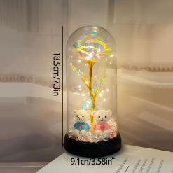 Light-Up Rainbow Rose