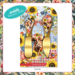 Country Collection Set of 2 Cheese Knives