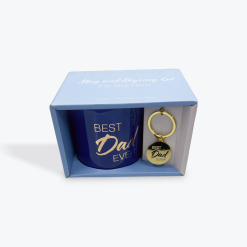 Best Dad Ever Mug Keyring Set