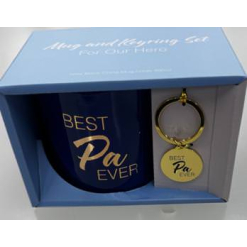 Best Pa Ever Mug Keyring Set