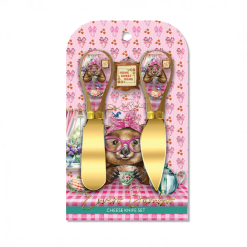 Set of 2 Cheese Knives Wanda Wombat