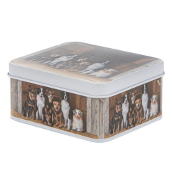 Working Dogs Biscuit Tin
