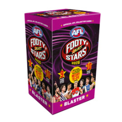 2026 AFL Footy Stars Blaster Box