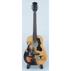 Zach Bryan Miniature Guitar