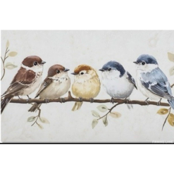 Wren Canvas With Frame