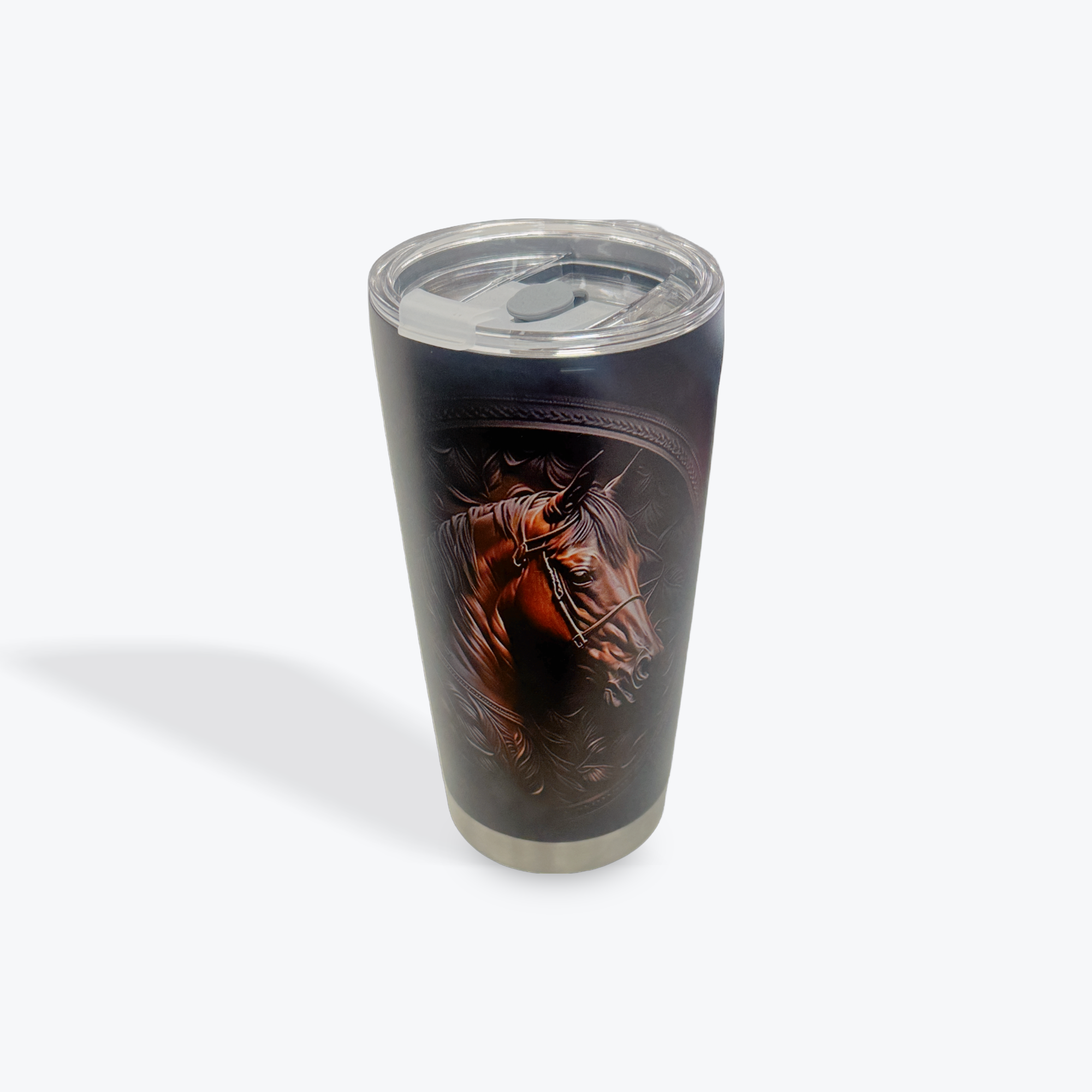 Horse Full Wrap Tumbler 20oz Equestrian