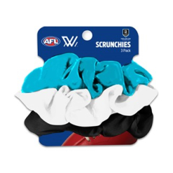 Port Adelaide Scrunchies 3 Pkt