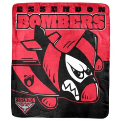 Essendon Coral Fleece Rug
