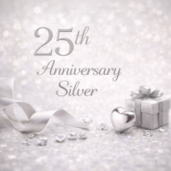 25th Anniversary Silver