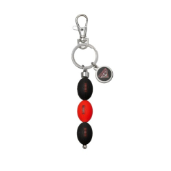 3 Ball Charm Key Ring Essendon