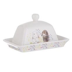 Bunny Tales Butter Dish