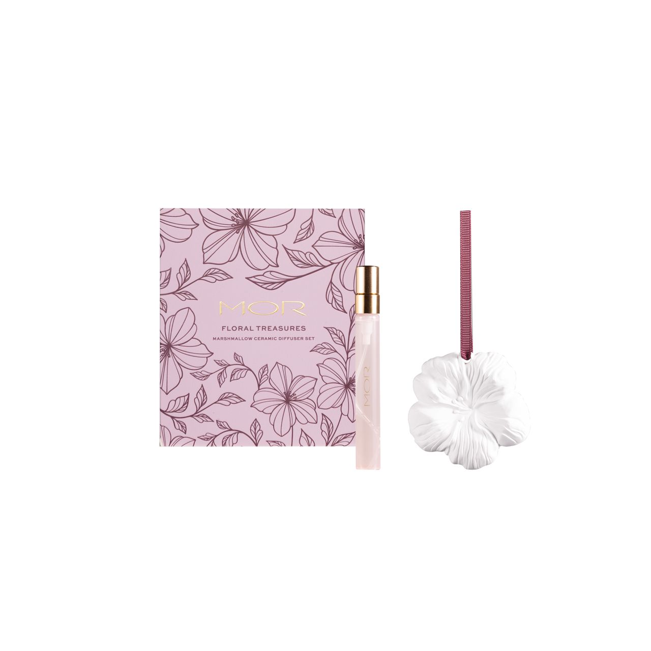 Floral MA Ceramic Diffuser Set