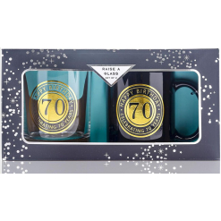 Mug/Scotch Set 70th Male