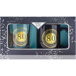 Mug/Scotch Set 80th Male