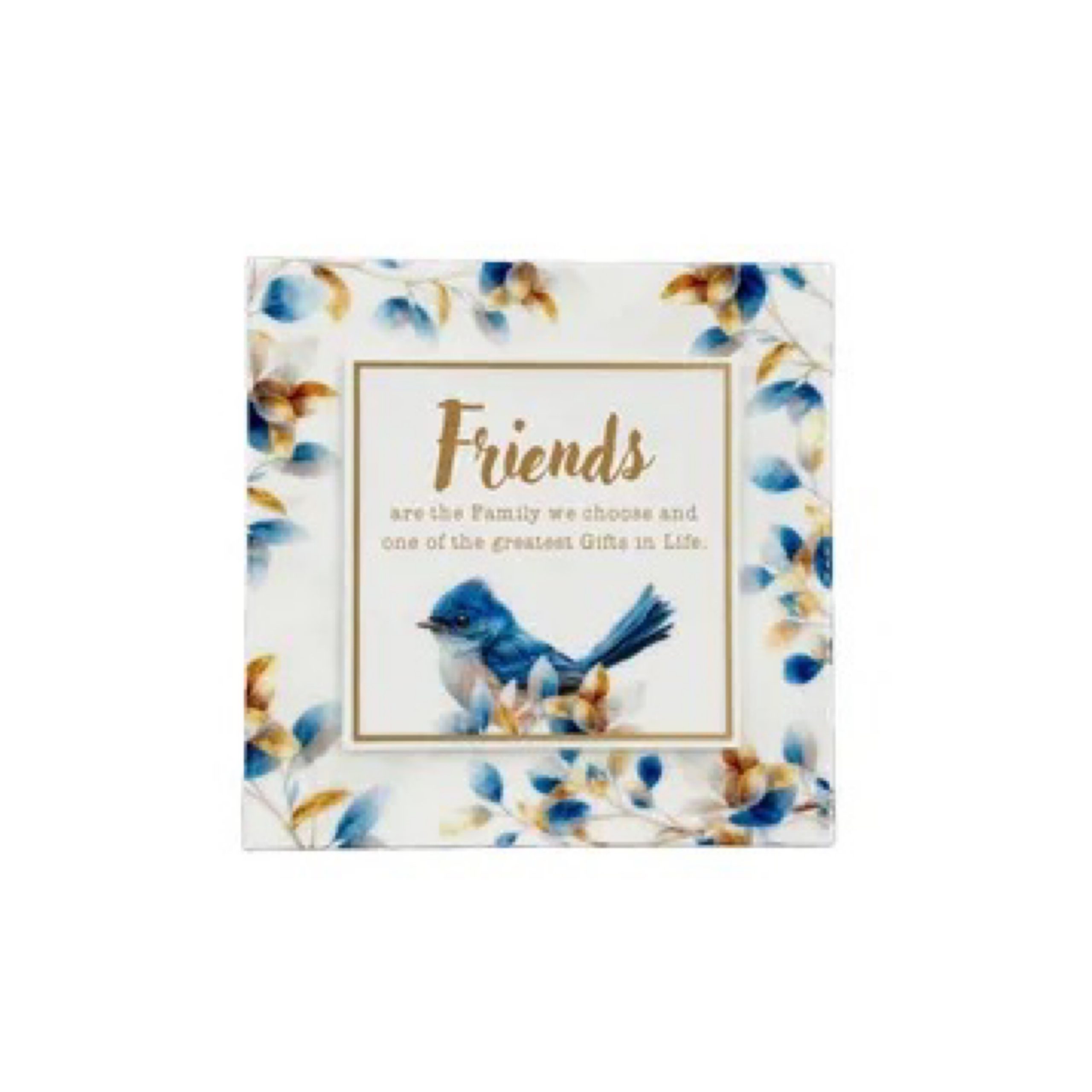 Blooming Bird Plaque - Friends