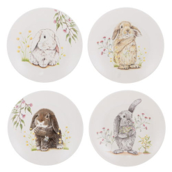Bunny Tales 4pk Side Plate