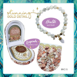 Crystal Point Bracelet Howlite