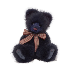 Charlie Bear Plumo Collection - Indigo