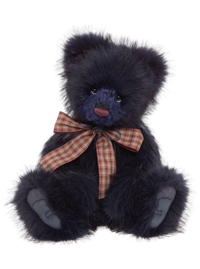 Charlie Bear Plumo Collection - Indigo