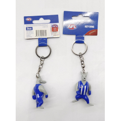 North Melbourne Team Mascot Novelty Keyring