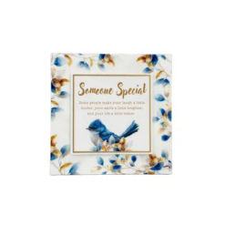 Blooming Bird  Plaque - Someone Special