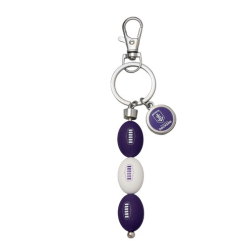 3 Ball Charm Key Ring Fremantle