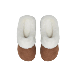 SnuggUps Women's Slide Chestnut Suede