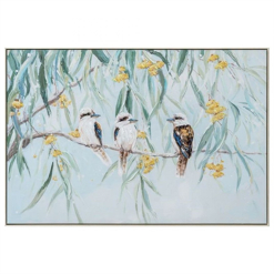 Kookaburra Painted Canvas