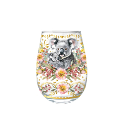 Koala Wine Glass