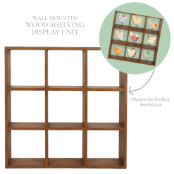 Wooden Shelving display Unit