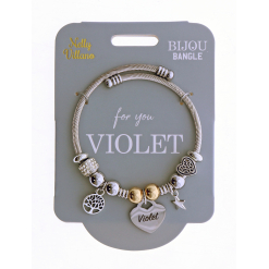 Violet bangle