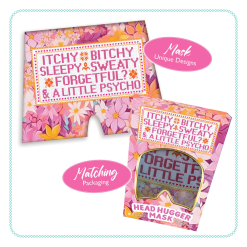 Migraine Mask Itchy Bitchy Sleepy Sweaty