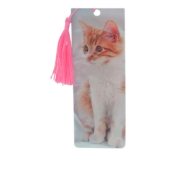 3D Cat Bookmark