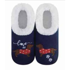 Slumbies Ladies Pairables Love is Dog - Small