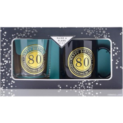 Mug And Scotch Set 80th Male