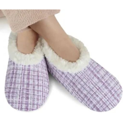 Slumbies Women's Winter Slippers Medium - SPARKLE  (White)