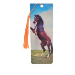 3D Stallion Bookmark