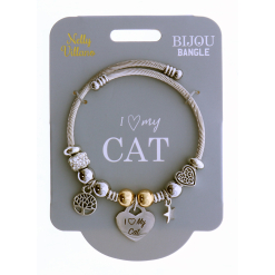 I love my cat bangle