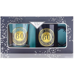 Mug And Scotch Set 60th Male