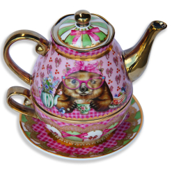 Wombat Tea For One