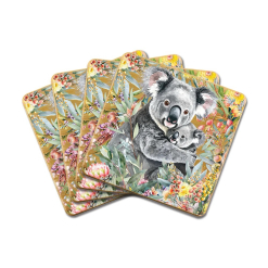 Koala Cuddles Coaster Set