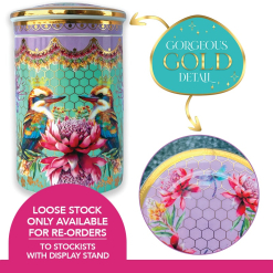 Ceramic Tea Canister Vintage Kookas