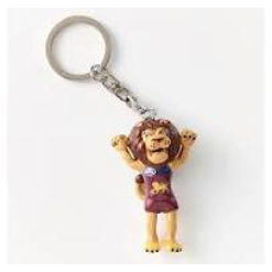 AFL Lions Team Mascot Novelty Keyring