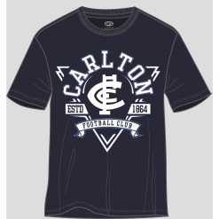 Youth Banner Tee Blues