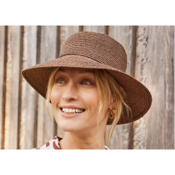 Lacey Bucket Hat - Chocolate